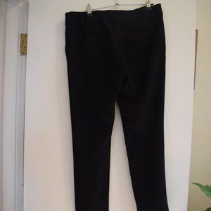 LOFT Slim Fit Black Pants - Size 8